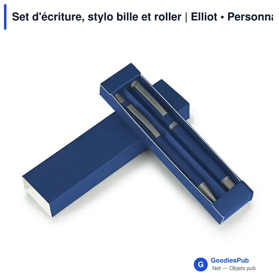 Set d'écriture, stylo bille et roller | Elliot - Image 11