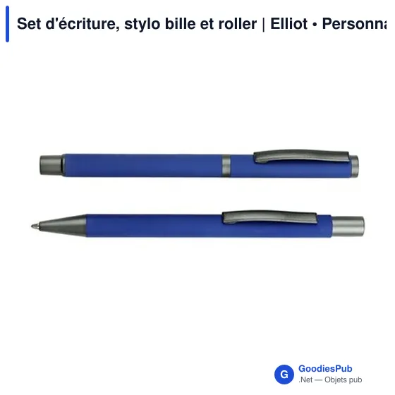 Set d'écriture, stylo bille et roller | Elliot - Image 12