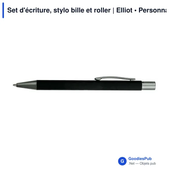 Set d'écriture, stylo bille et roller | Elliot - Image 5