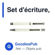 Set d'écriture, stylo bille et roller | Elliot - Miniature 8