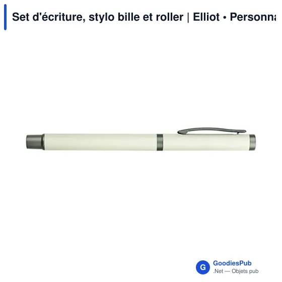 Set d'écriture, stylo bille et roller | Elliot - Image 9