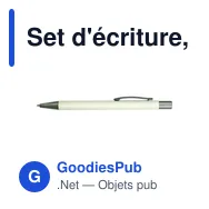 Set d'écriture, stylo bille et roller | Elliot - Miniature 10