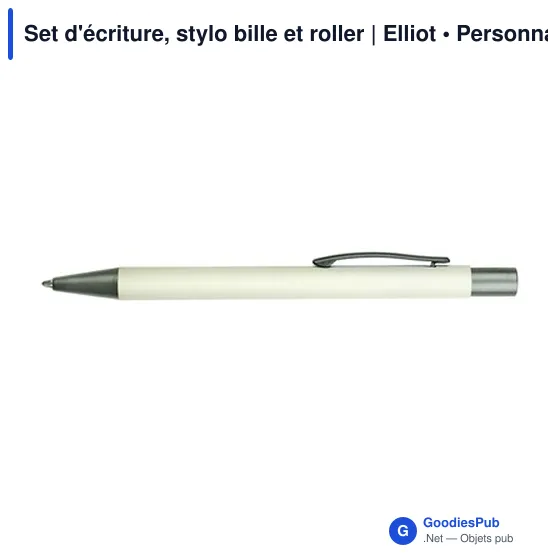 Set d'écriture, stylo bille et roller | Elliot - Image 10
