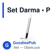 Stylo personnalisable avec logo pour entreprises - Set Darma - Miniature 4