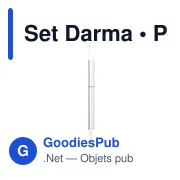 Stylo personnalisable avec logo pour entreprises - Set Darma - Miniature 5