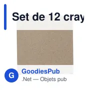 Set de 12 crayons personnalisables avec logo - Devin - Miniature 3