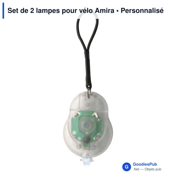 Set de 2 lampes pour vélo Amira - Image 5