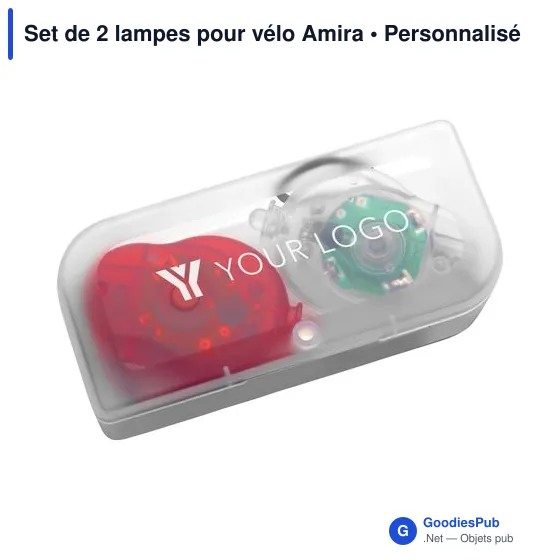 Set de 2 lampes pour vélo Amira - Image 7