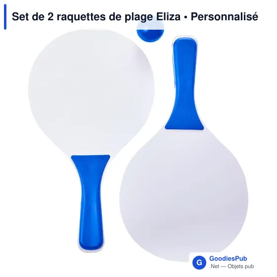 Set de 2 raquettes de plage Eliza - Image 2