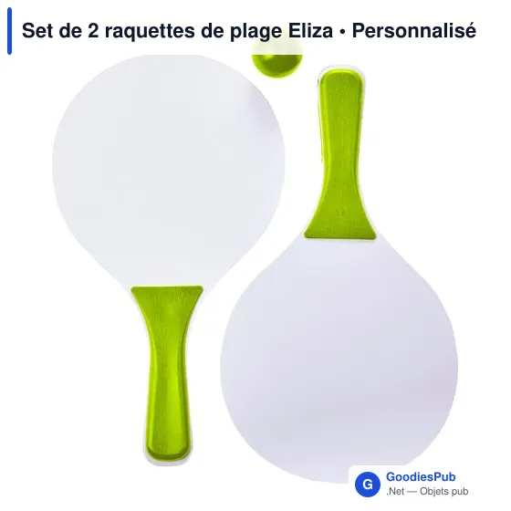 Set de 2 raquettes de plage Eliza - Image 11