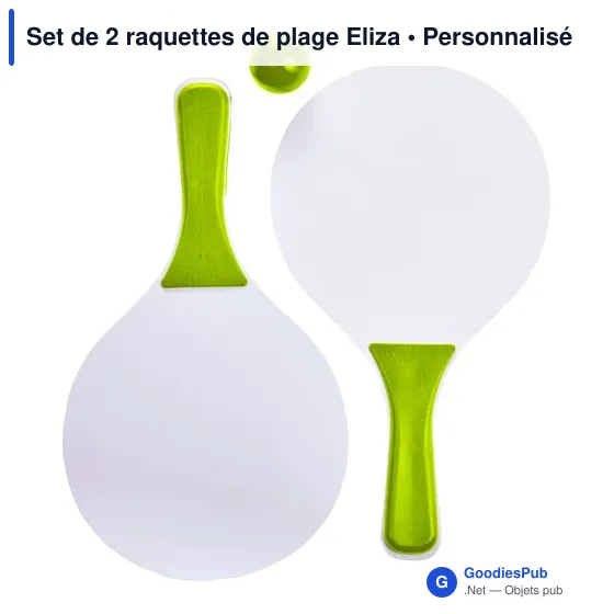 Set de 2 raquettes de plage Eliza - Image 10