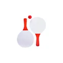 Variante rouge - Set de 2 raquettes de plage Eliza