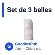 Set de 3 balles de jonglage Amiya - Miniature 1
