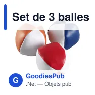 Set de 3 balles de jonglage Amiya - Miniature 2