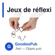 Jeux de réflexion personnalisables Nilo avec logo - Set de 3 - Miniature 4
