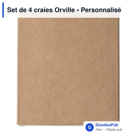 Set de 4 craies Orville