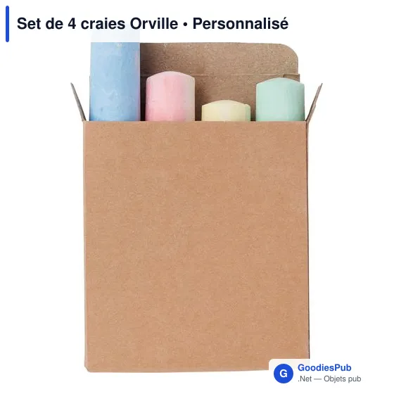 Set de 4 craies Orville - Image 2