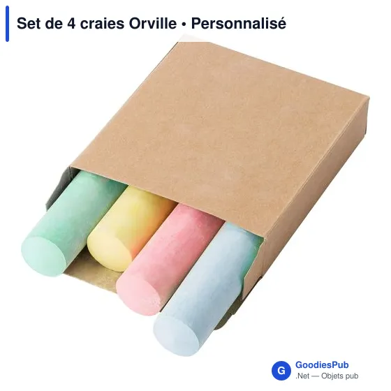 Set de 4 craies Orville - Image 4