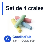 Set de 4 craies Orville - Miniature 5