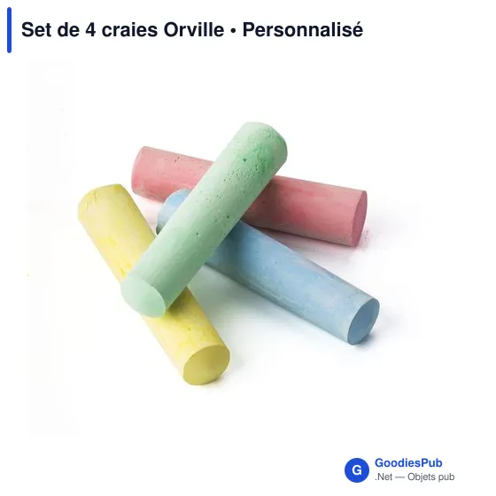 Set de 4 craies Orville - Image 5