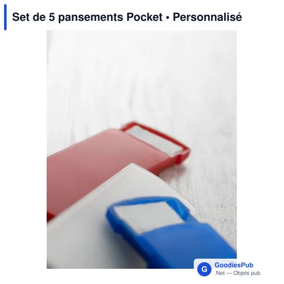 Set de 5 pansements Pocket - Image 12