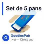 Set de 5 pansements Pocket - Miniature 4
