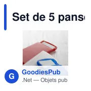 Set de 5 pansements Pocket - Miniature 5