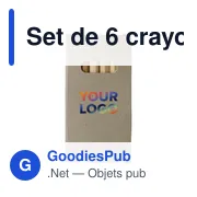 Set de 6 crayons Gigi - Miniature 3