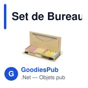 Set de Bureau Alisio - Miniature 1
