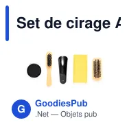 Set de cirage Aeron - Miniature 3