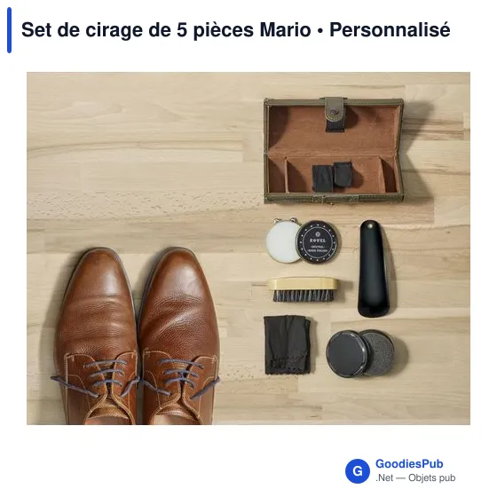 Set de cirage de 5 pièces Mario - Image 3
