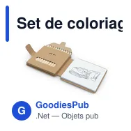 Set de coloriage personnalisable avec logo | Alondra - Miniature 1