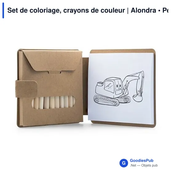 Set de coloriage personnalisable avec logo | Alondra - Image 6