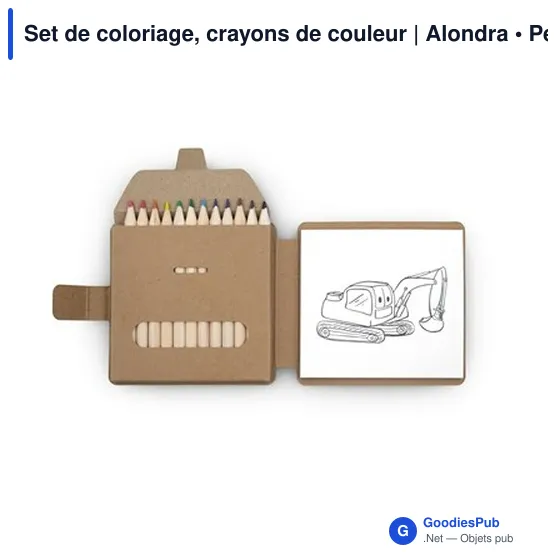 Set de coloriage personnalisable avec logo | Alondra - Image 7