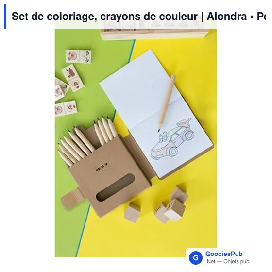 Set de coloriage personnalisable avec logo | Alondra - Image 8