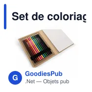 Set de coloriage personnalisable avec logo | Paddy - Miniature 1