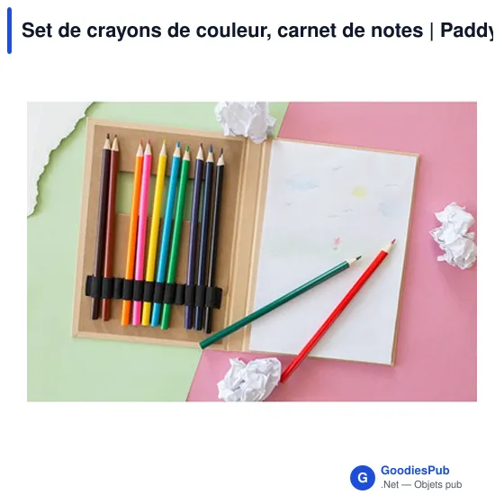 Set de coloriage personnalisable avec logo | Paddy - Image 2