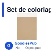 Set de coloriage personnalisable avec logo | Paddy - Miniature 4