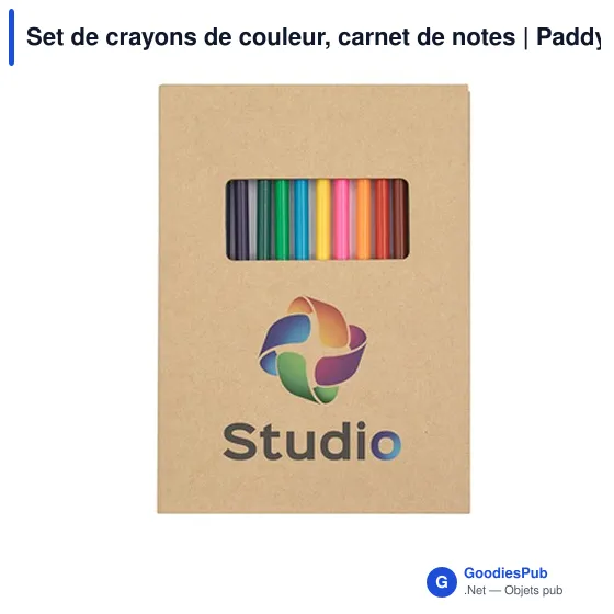 Set de coloriage personnalisable avec logo | Paddy - Image 5