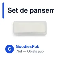 Set de pansements en boîte en plastique - Miniature 11