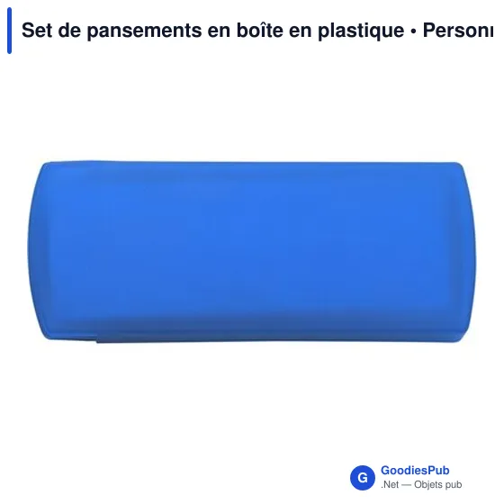 Set de pansements en boîte en plastique - Image 3