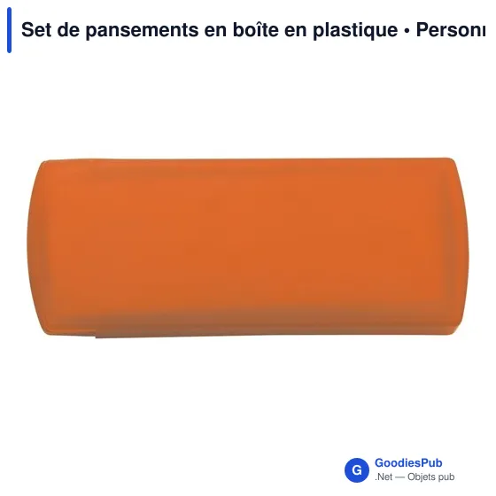 Set de pansements en boîte en plastique - Image 7