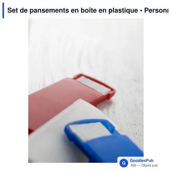 Set de pansements en boîte en plastique - Image 8