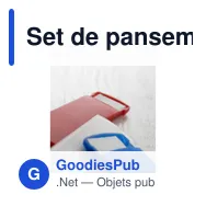 Set de pansements en boîte en plastique - Miniature 10