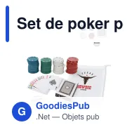 Set de poker personnalisable avec logo - InSideOut - Miniature 1