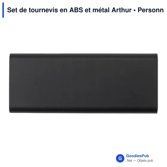 Set de tournevis personnalisable Arthur avec logo - 24 embouts - Image 1