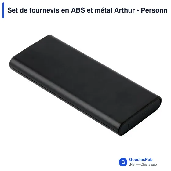 Set de tournevis personnalisable Arthur avec logo - 24 embouts - Image 5