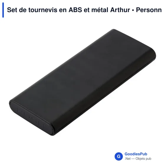 Set de tournevis personnalisable Arthur avec logo - 24 embouts - Image 9