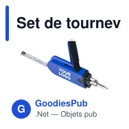 Set de tournevis personnalisable avec mètre-ruban - Emiravec logo - Miniature 5