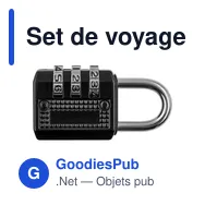 Set de voyage personnalisable Mauro Conti avec logo - Abigail - Miniature 6